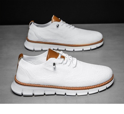 🔥Last Day Promotion 70% OFF 🎁 Men's Breathable Flyknit Sneakers - 6701-caipcmall