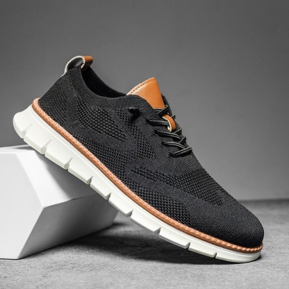 🔥Last Day Promotion 70% OFF 🎁 Men's Breathable Flyknit Sneakers - 6701-caipcmall