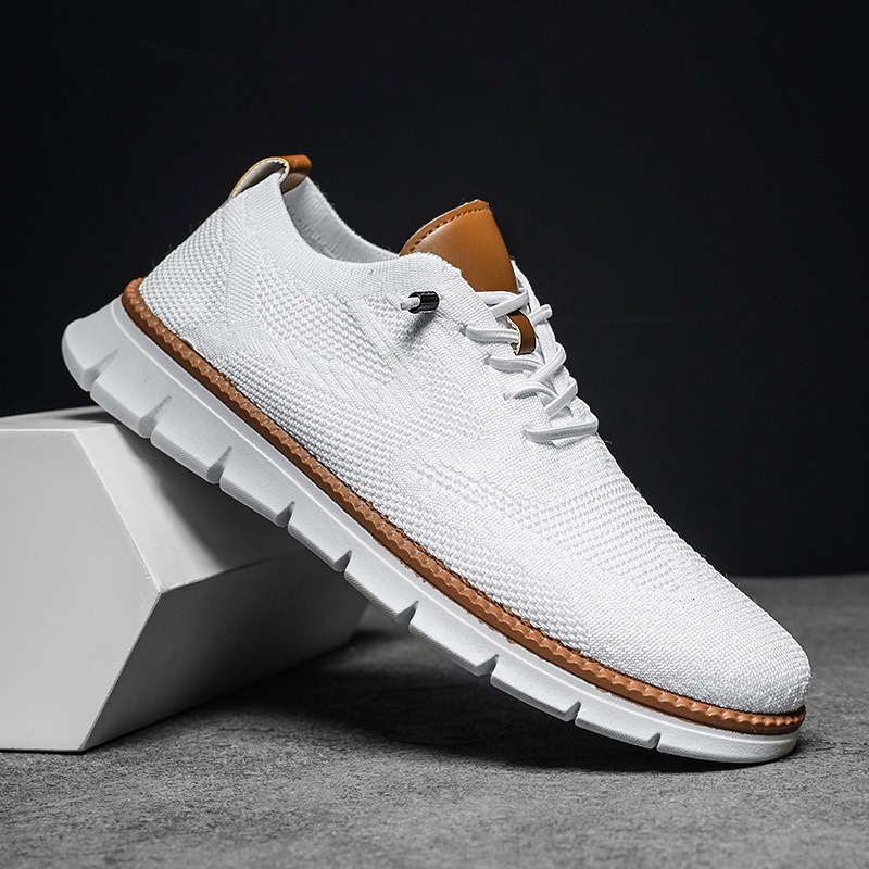 🔥Last Day Promotion 70% OFF 🎁 Men's Breathable Flyknit Sneakers - 6701-caipcmall