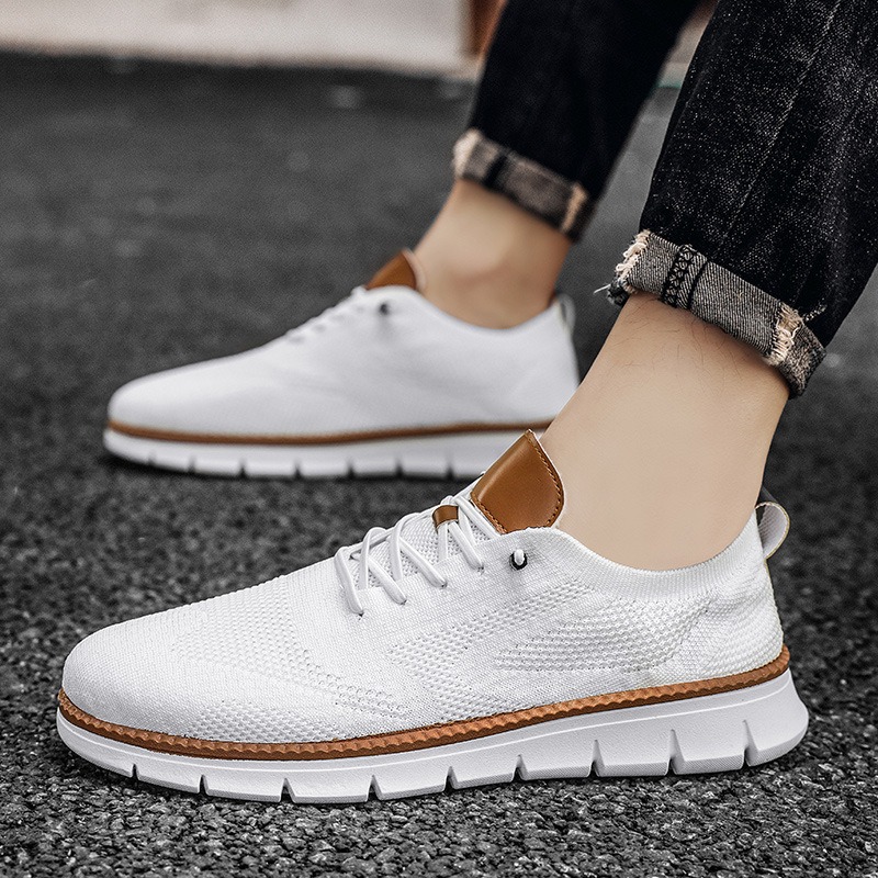 🔥Last Day Promotion 70% OFF 🎁 Men's Breathable Flyknit Sneakers - 6701-caipcmall