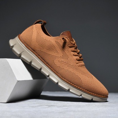 🔥Last Day Promotion 70% OFF 🎁 Men's Breathable Flyknit Sneakers - 6701-caipcmall