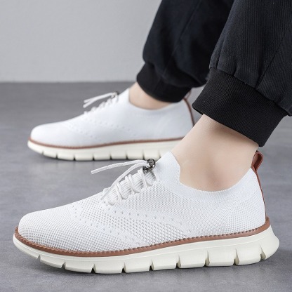 🔥Last Day Promotion 70% OFF 🎁 Men's Breathable Flyknit Sneakers - 6701-caipcmall