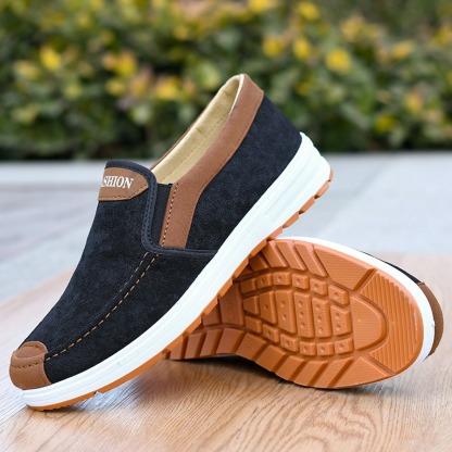 🔥Last Day Promotion 70% OFF 🎁 Men's Casual Leather Good Arch Support & Non-slip Outdoor Breathable Walking Shoes - 6704-caipcmall