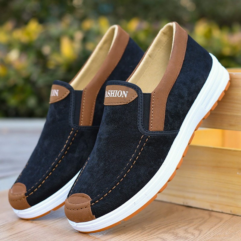 🔥Last Day Promotion 70% OFF 🎁 Men's Casual Leather Good Arch Support & Non-slip Outdoor Breathable Walking Shoes - 6704-caipcmall