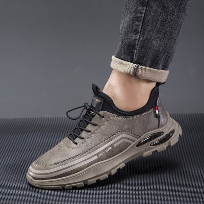 🔥Last Day Promotion 70% OFF 🎁 Men's Casual Leather Good Arch Support & Non-slip Outdoor Breathable Walking Shoes-caipcmall