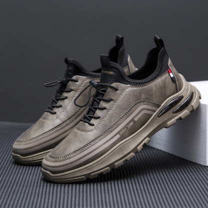 🔥Last Day Promotion 70% OFF 🎁 Men's Casual Leather Good Arch Support & Non-slip Outdoor Breathable Walking Shoes-caipcmall