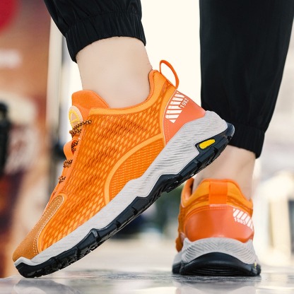 🔥Last Day Promotion 70% OFF 🎁 Men's Casual Leather Good Arch Support & Non-slip Outdoor Breathable Walking Shoes - 2053-caipcmall