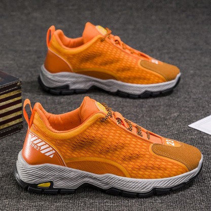 🔥Last Day Promotion 70% OFF 🎁 Men's Casual Leather Good Arch Support & Non-slip Outdoor Breathable Walking Shoes - 2053-caipcmall