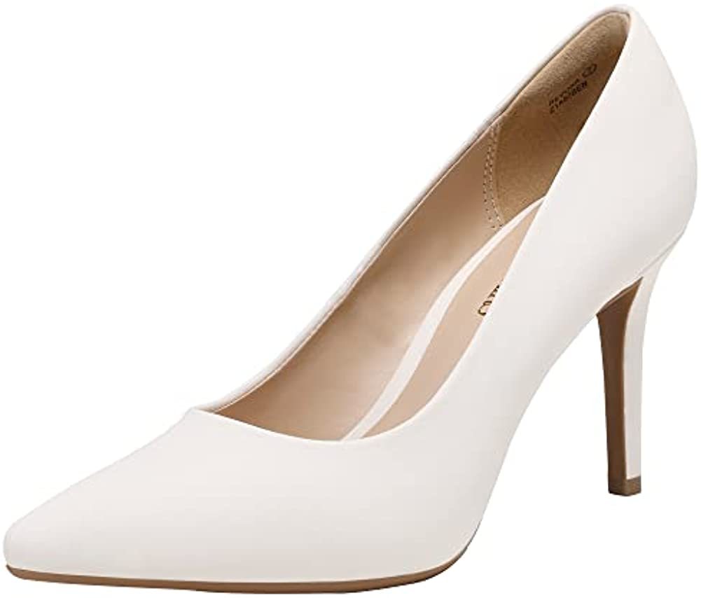 Fashion Heeled Shoe Woman 2022 Spring High Heels Pumps Red Pink White Women's Heels Party Office Wedding Shoes Female Large Sizeupdate