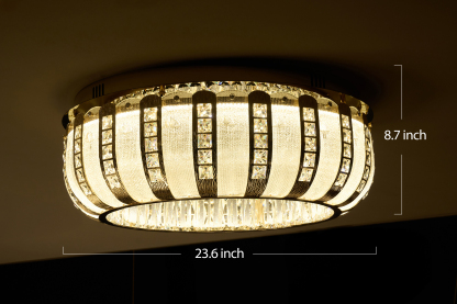Modern Luxury Crystal Ceiling Light – A Masterpiece of Elegance