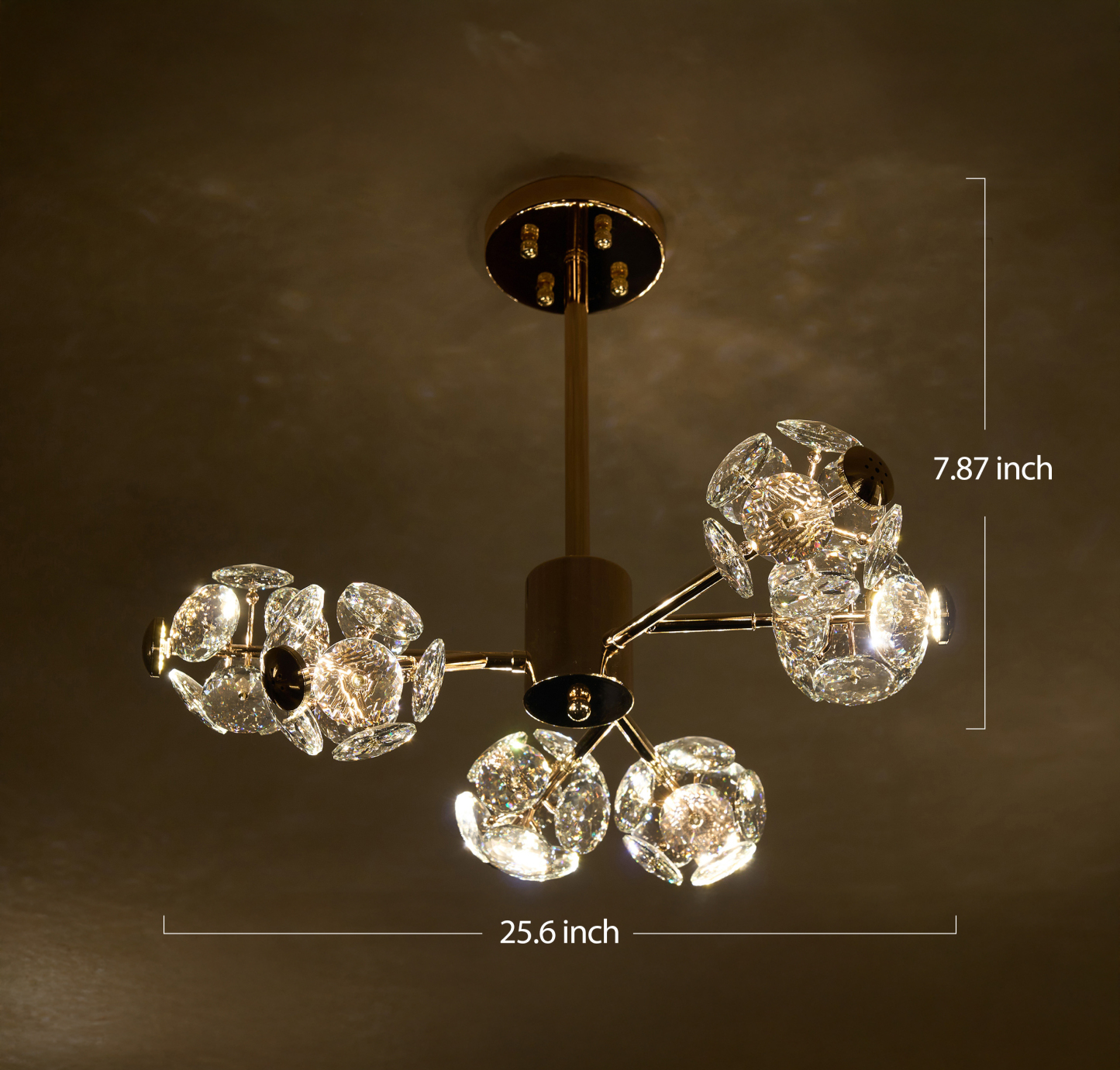 Modern Cluster Crystal Chandelier - The Epitome of Contemporary Elegance