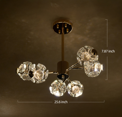 Modern Cluster Crystal Chandelier - The Epitome of Contemporary Elegance