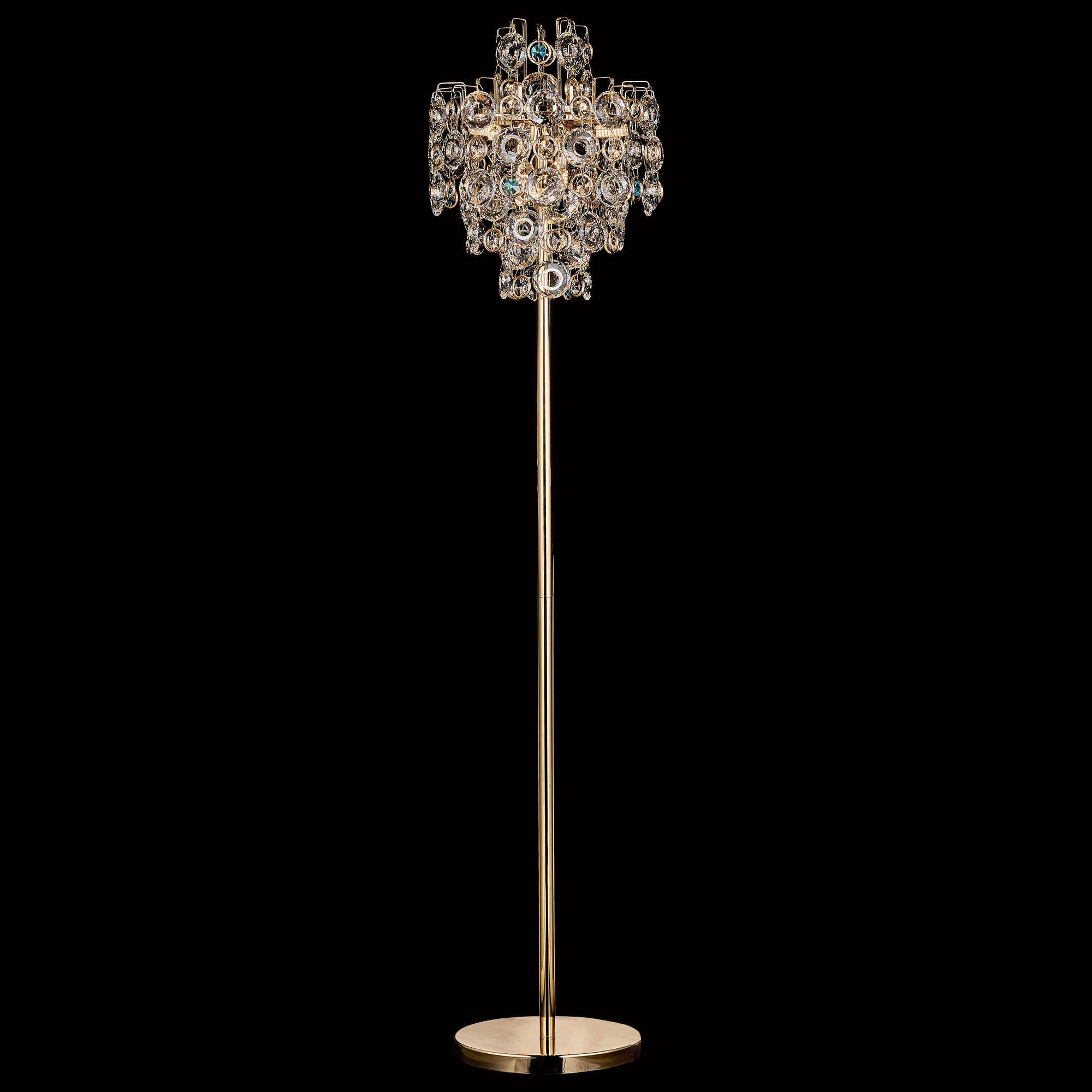 Luxury Crystal Floor Lamp – Elegant Lighting for Sophisticated Interiors