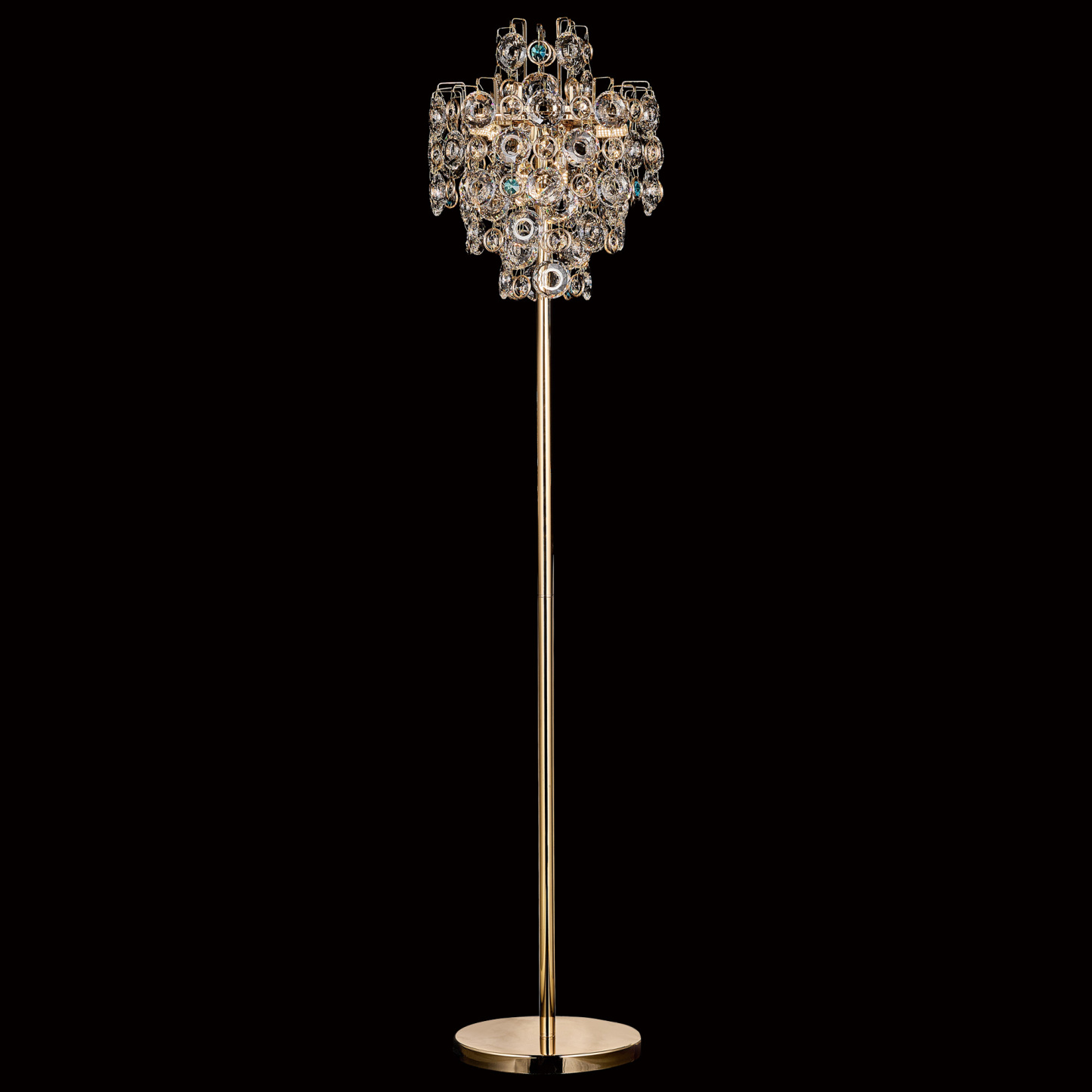 Luxury Crystal Floor Lamp – Elegant Lighting for Sophisticated Interiors