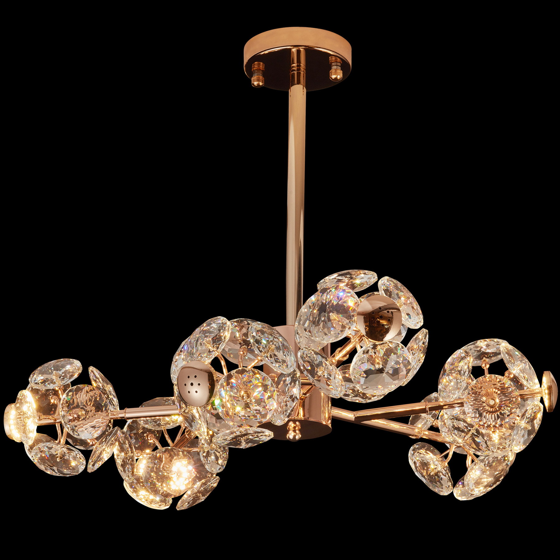 Modern Cluster Crystal Chandelier - The Epitome of Contemporary Elegance