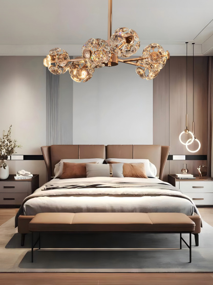 Modern Cluster Crystal Chandelier - The Epitome of Contemporary Elegance