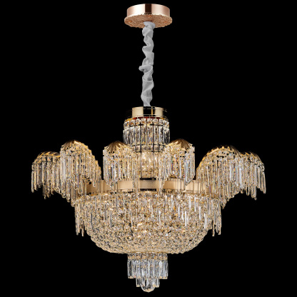 Grand Crystal Chandelier – A Vision of Opulence and Timeless Elegance