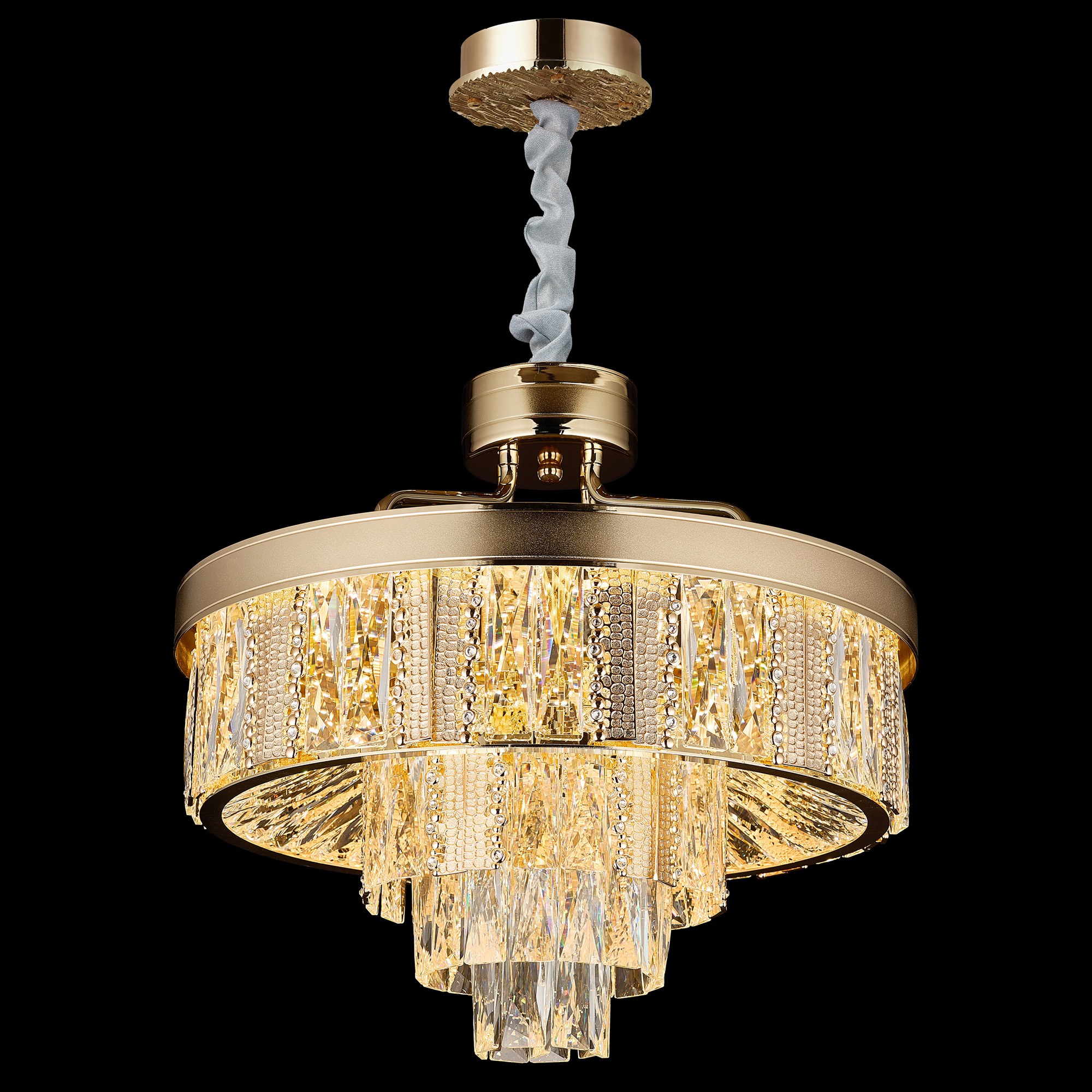 Modern Luxury Crystal Chandelier – A Blend of Elegance and Functionality