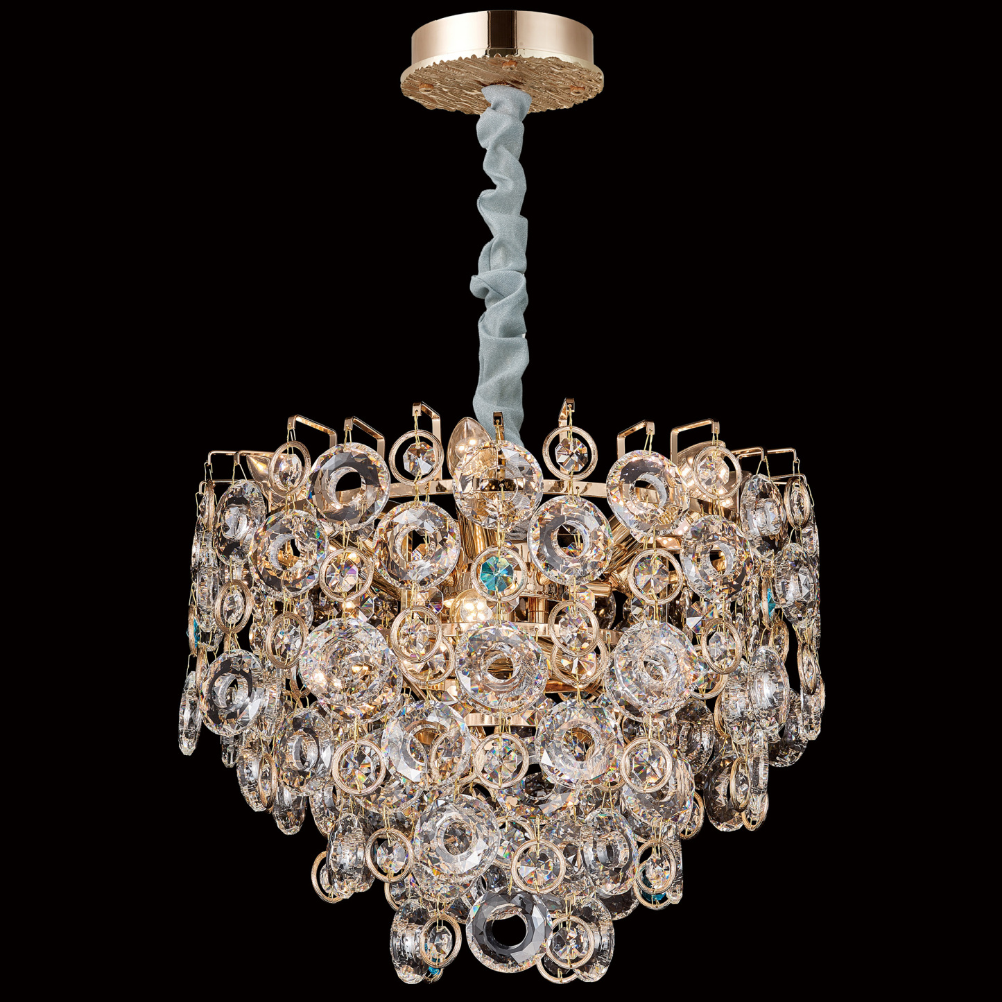 Sophisticated Crystal Chandelier – A Radiant Statement of Modern Luxury
