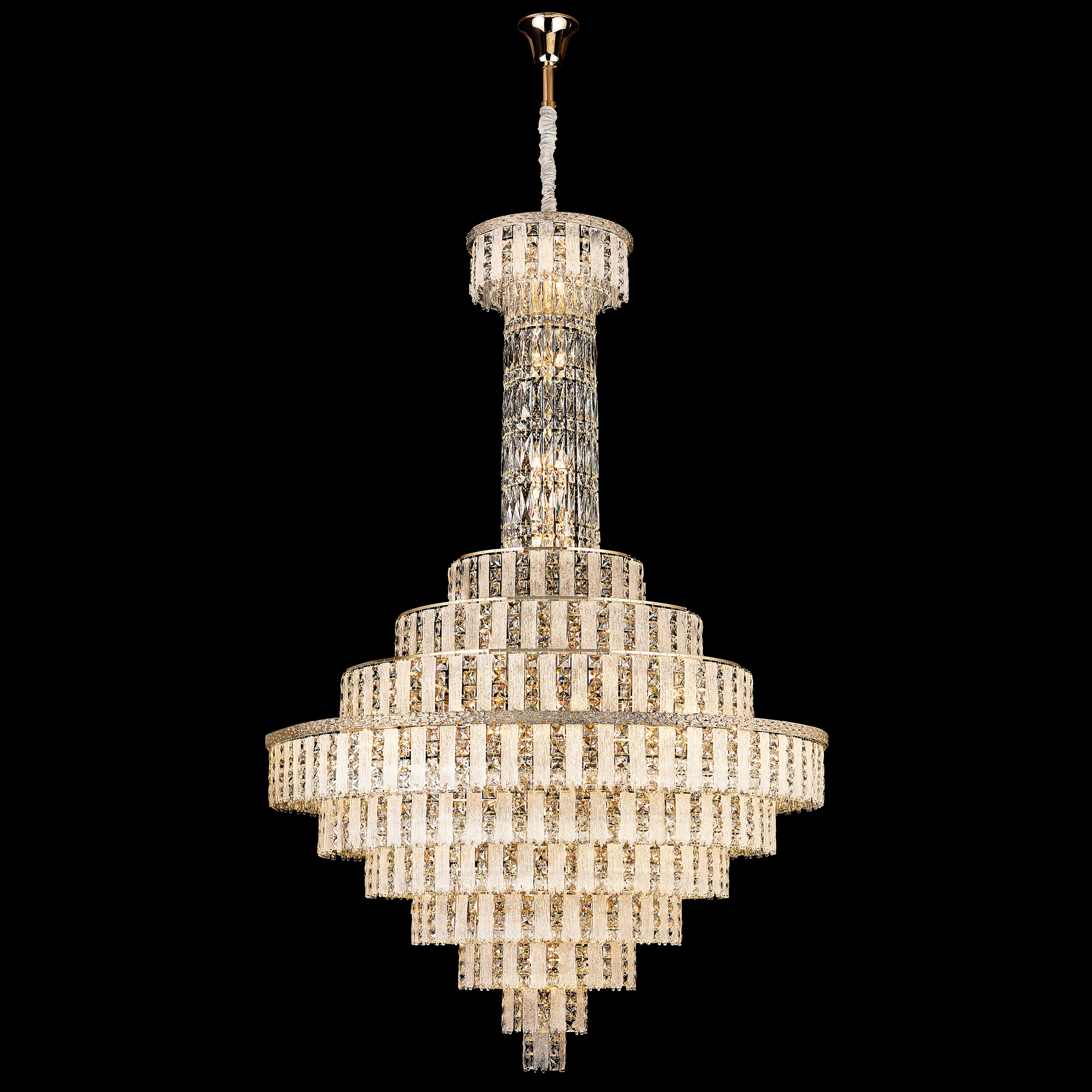 Exquisite Multi-Tier Crystal Chandelier for Luxury Interiors