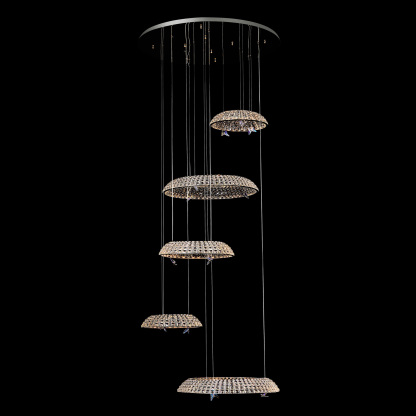 Modern Multi-Tier Crystal Pendant Chandelier – A Statement of Luxury and Elegance