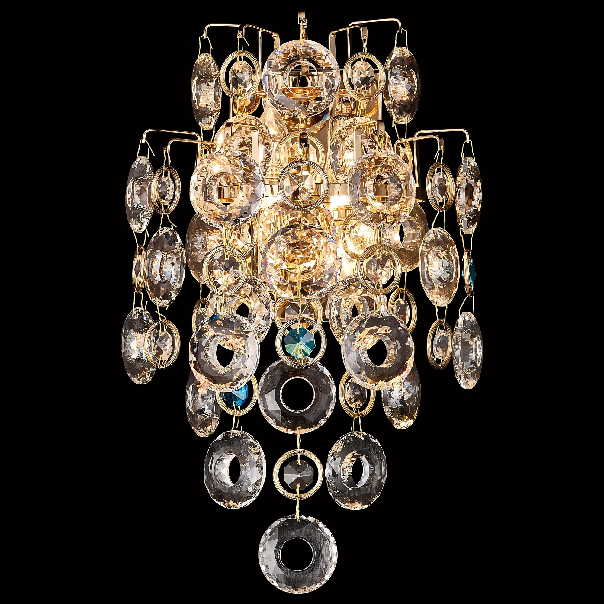 Exquisite Crystal Wall Lamp – Luxury Teardrop Design for Modern Interiors