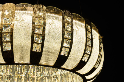 Modern Luxury Crystal Ceiling Light – A Masterpiece of Elegance
