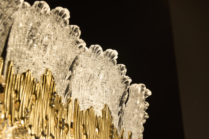 Luxurious Cascading Crystal Chandelier – A Masterpiece of Modern Elegance
