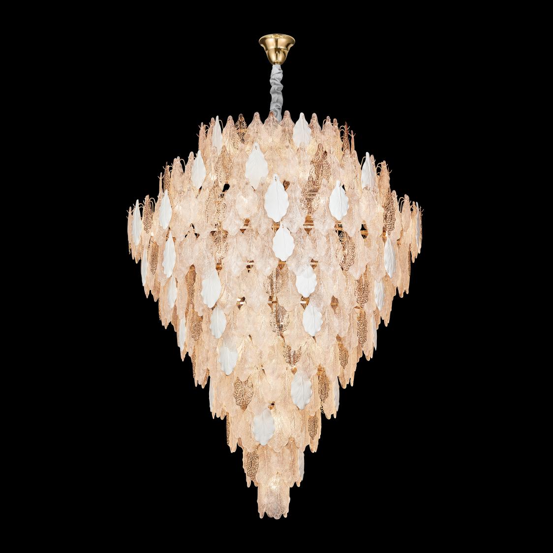 Grand Cascading Crystal Chandelier – Opulent Elegance for Luxurious Interiors