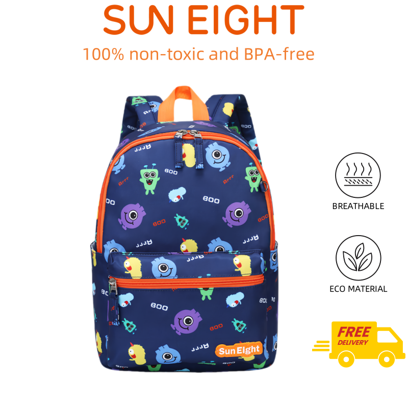 SUN EIGHT🎒 The Cutest & Most Comfortable Kids Backpack – Waterproof,