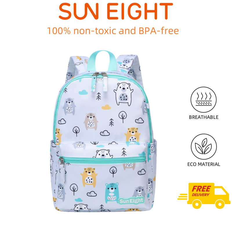 SUN EIGHT🎒 The Cutest & Most Comfortable Kids Backpack – Waterproof,