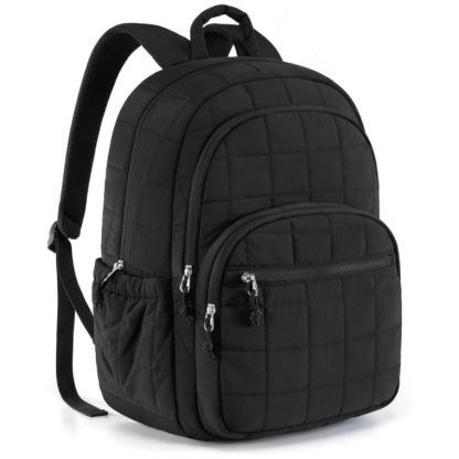 SE  Popular Waterproof Travel Backpack ,Quilted Casual Schoolbag for college,Office,travel ,can Hold 15.6 inch Notebook