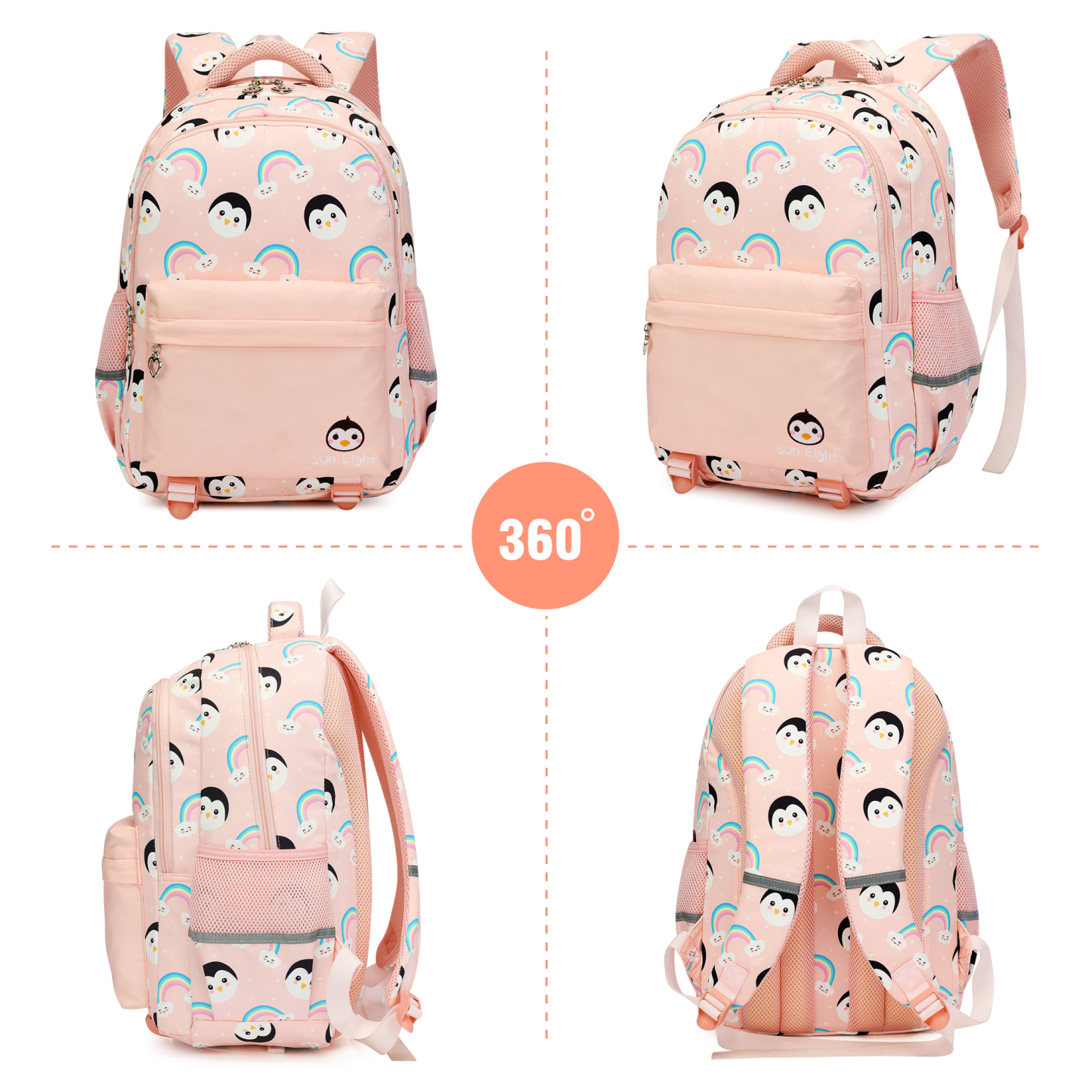 🌈SUN EIGHT Durable & Stylish Kids Backpacks for School, Travel & Adventure |🎒