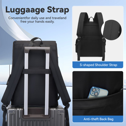 Aopusen Lightweight Casual Backpack 17.3inch/35L Daypack AP-10338