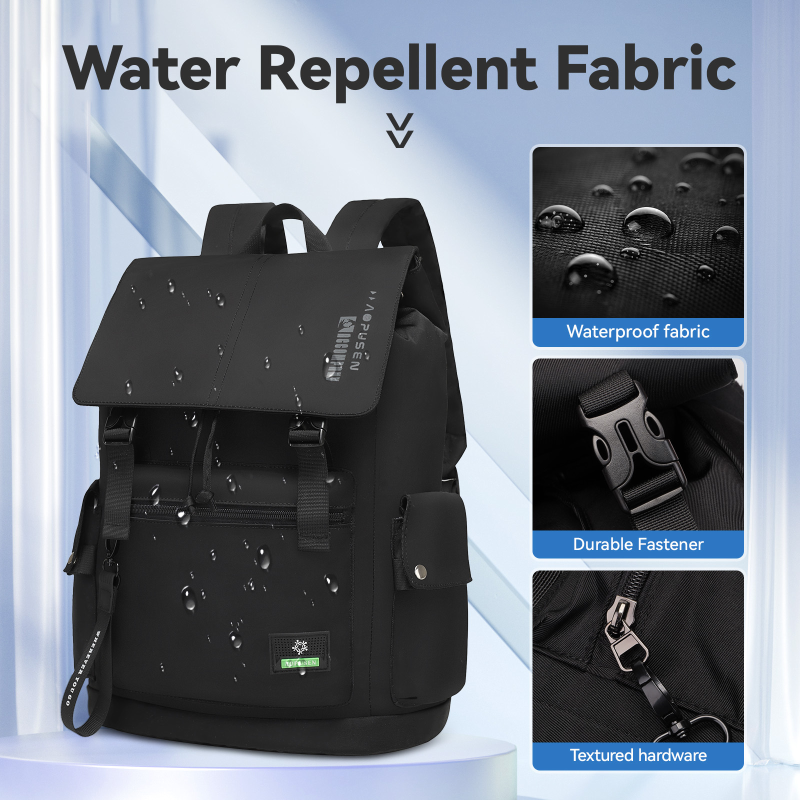 Aopusen Lightweight Casual Backpack 17.3inch/35L Daypack AP-10338