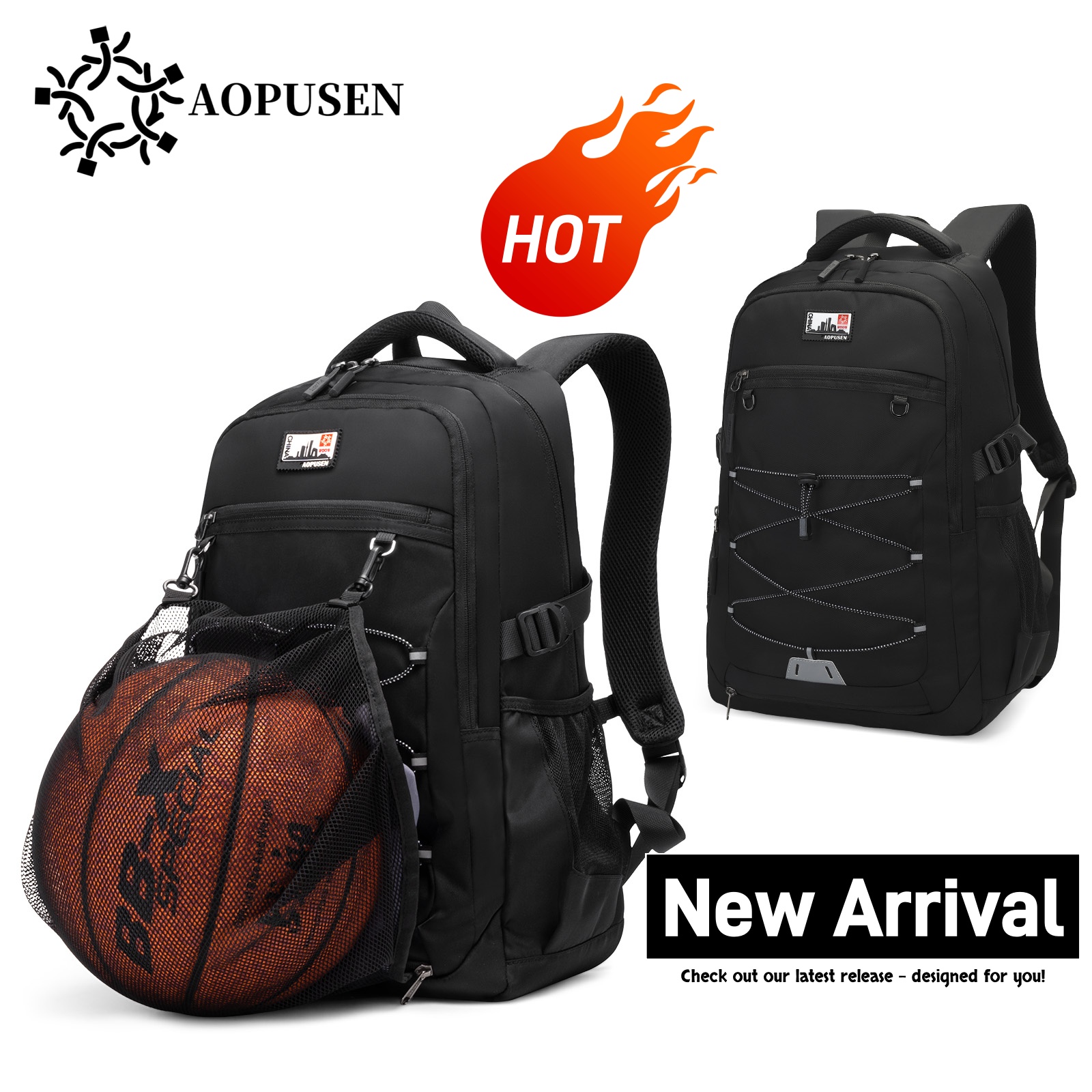 SUNEIGHT 2-in-1  ergonomic backpack for sport and school daily