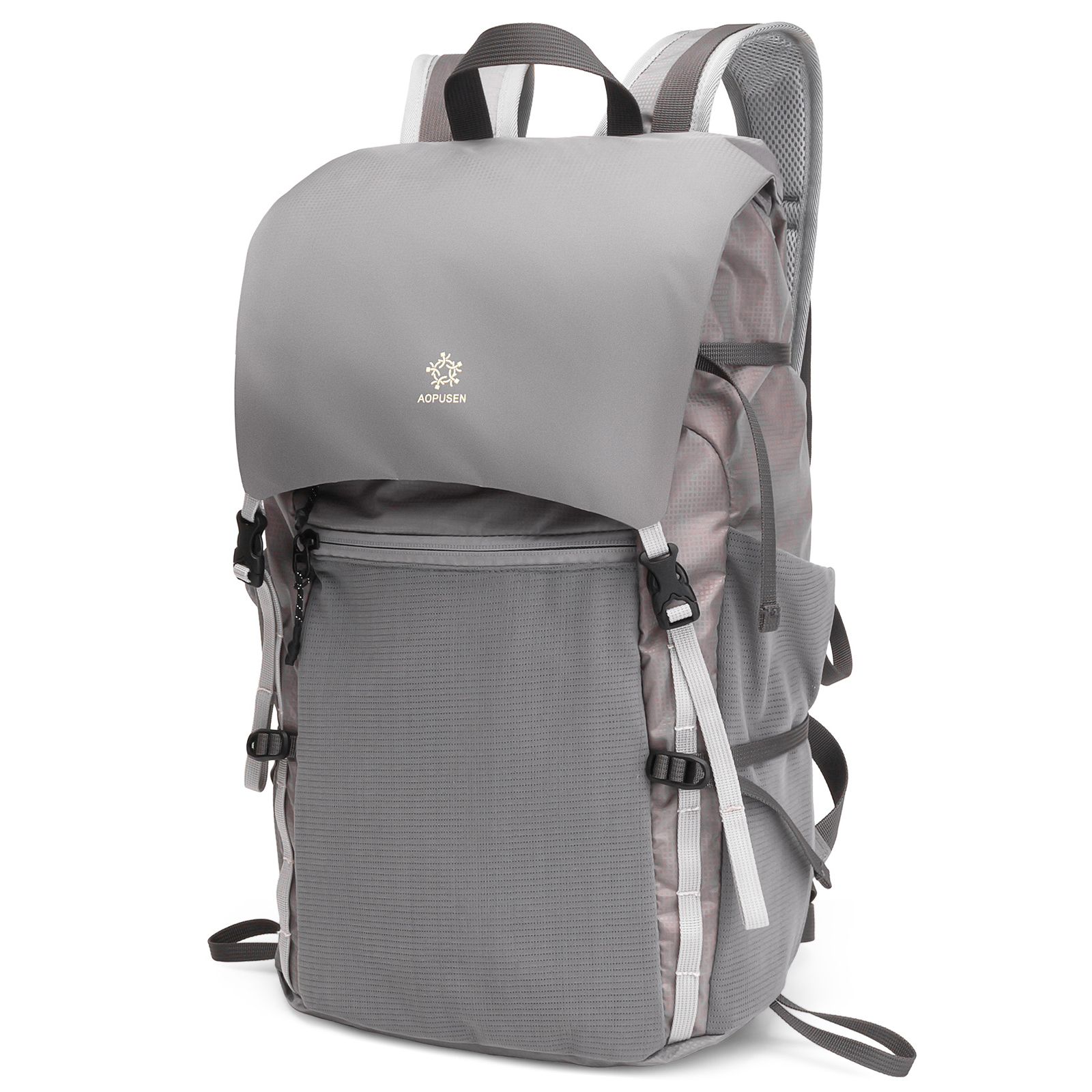 Lightweight Foldable Hiking Backpack, Packable Waterproof Travel Daypack with Chest Strap, Small Compact Backpack for Camping, Walking & Outdoor Adventure