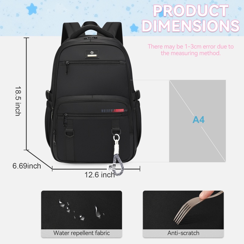 Travel Backpack,Water Resistant & Lightweight Casual Daypack 35L AP-10408