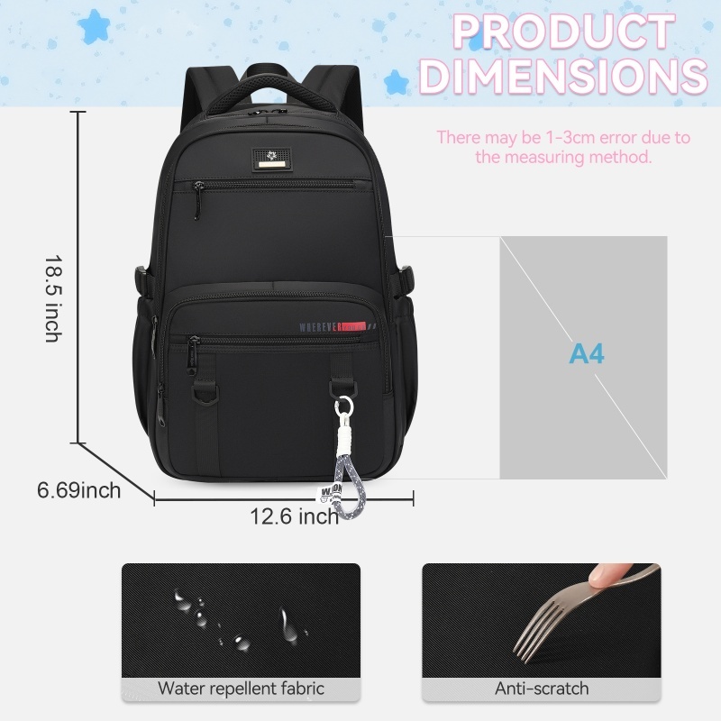 Travel Backpack,Water Resistant & Lightweight Casual Daypack 35L AP-10408