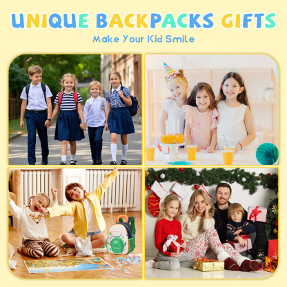 SUN EIGHT Cute & Durable Kids Backpacks for Aged 2-7 SE-90352