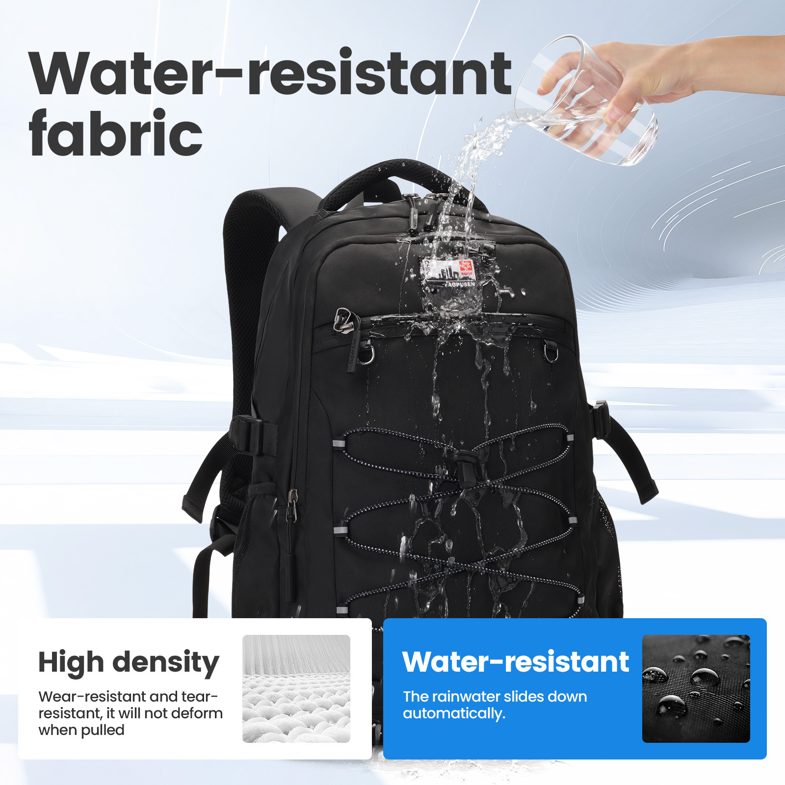 SUNEIGHT 2-in-1  ergonomic backpack for sport and school daily