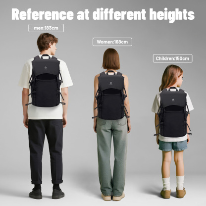 Lightweight Foldable Hiking Backpack, Packable Waterproof Travel Daypack with Chest Strap, Small Compact Backpack for Camping, Walking & Outdoor Adventure