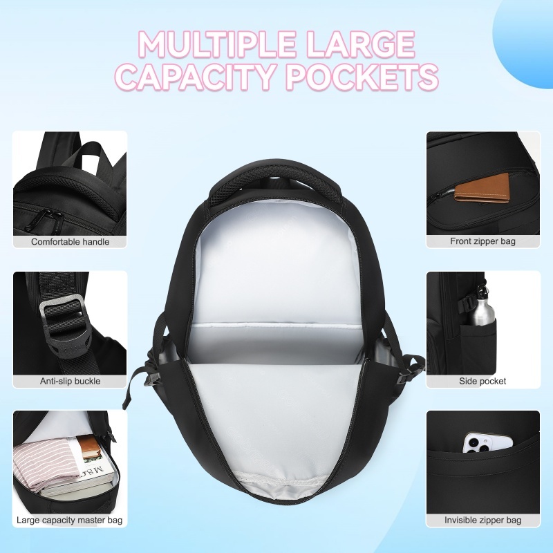 Travel Backpack,Water Resistant & Lightweight Casual Daypack 35L AP-10408