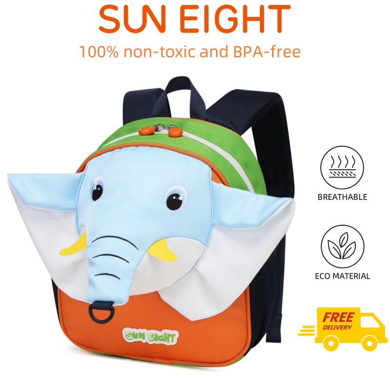 SUN EIGHT Healthy Preschool Backpack for Toddlers Aged 2-6 SE-90242FEP