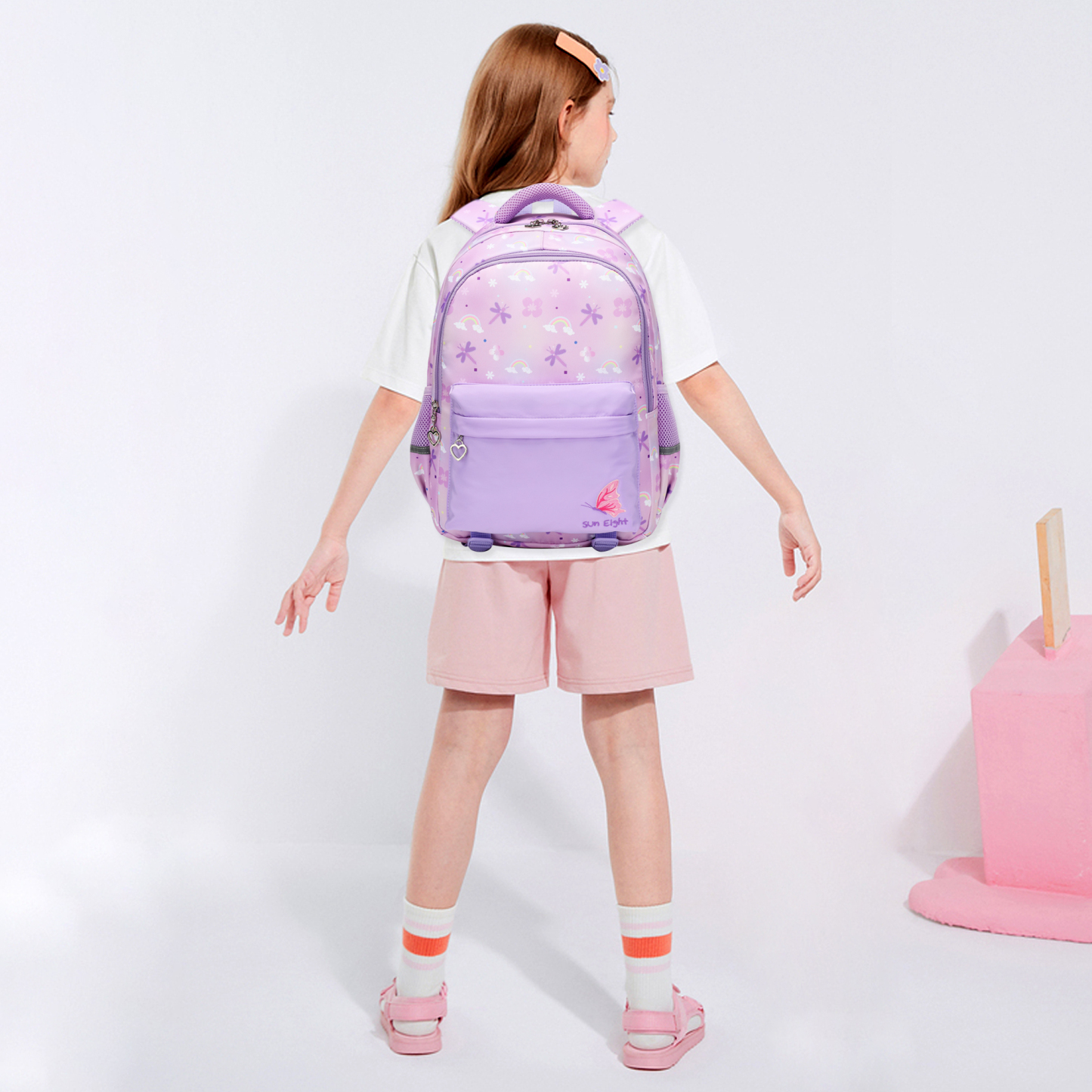 🌈SUN EIGHT Durable & Stylish Kids Backpacks for School, Travel & Adventure |🎒