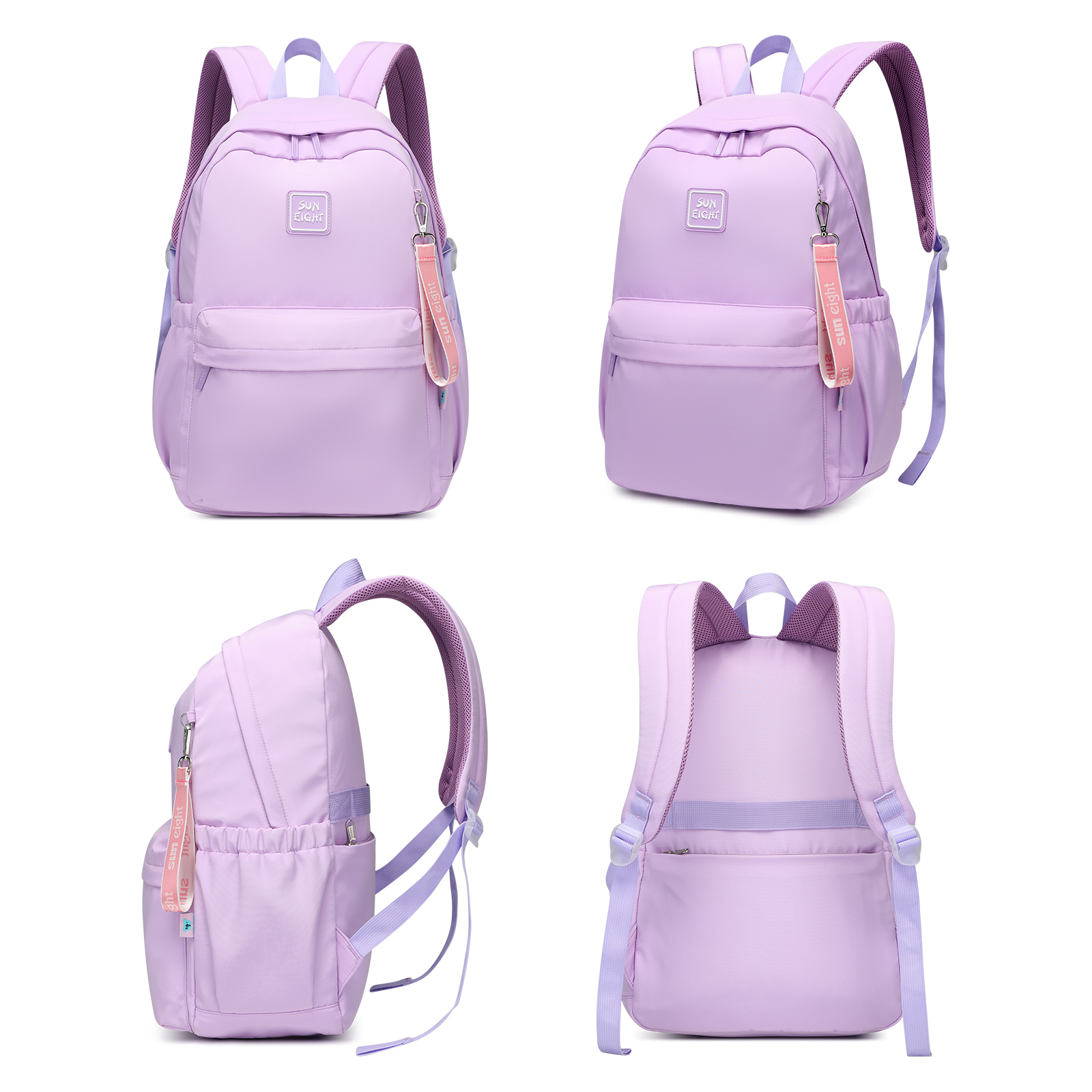 SUN EIGHT🎒 Trendy & Durable Teen Backpack – Lightweight, Waterproof & Perfect for School, Travel & Daily Use! 🚀