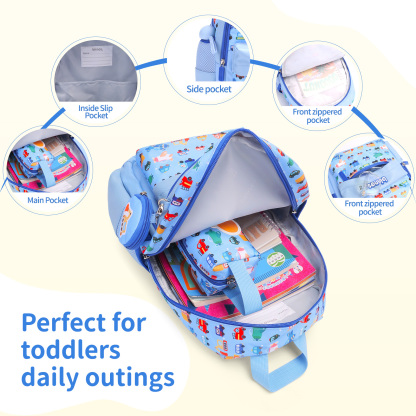 SUNEIGHT Kids backpack,Toddler Backpack for 1-5 Years