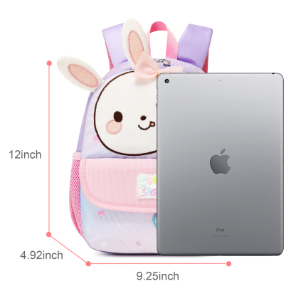 SUNEIGHT🎒 Cute & Durable Kids Backpack – Cartoon Bunny & Dinosaur Design, Lightweight & Perfect for Preschool & Kindergarten!