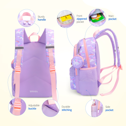 SUNEIGHT Kids backpack,Toddler Backpack for 1-5 Years