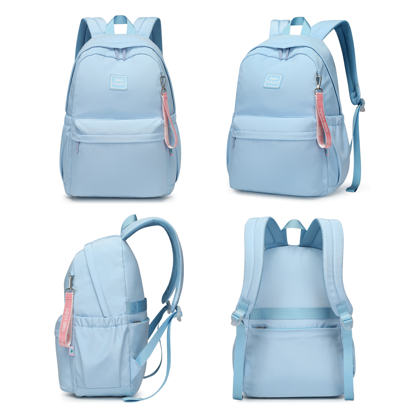 SUN EIGHT🎒 Trendy & Durable Teen Backpack – Lightweight, Waterproof & Perfect for School, Travel & Daily Use! 🚀